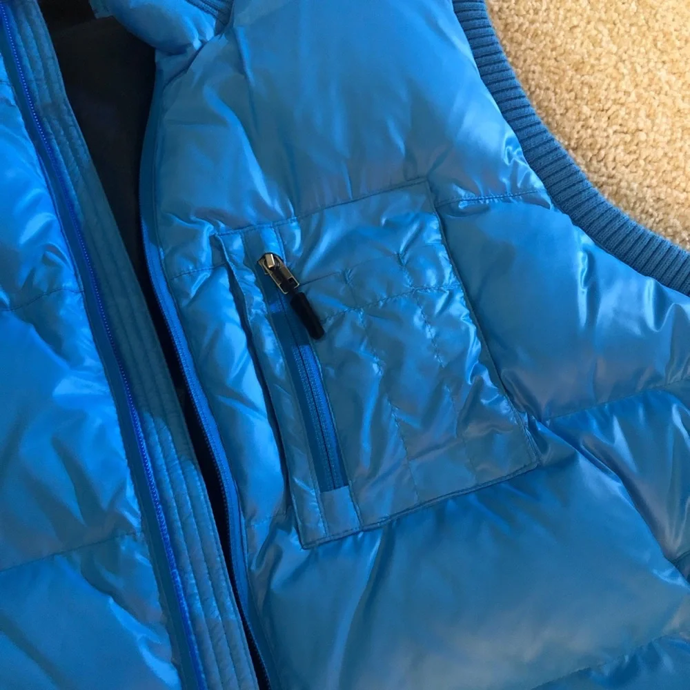 Jordan Men's Blue Quilted Puffer Vest